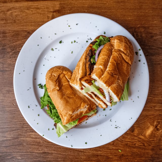Blackened Chicken Sandwich.