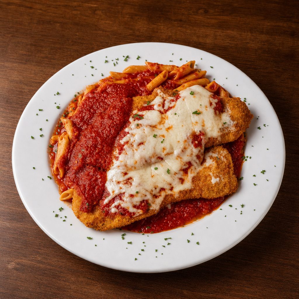 Chicken Parmigiana.