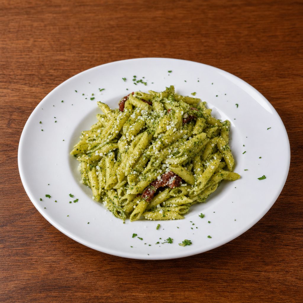 Penne Pesto.