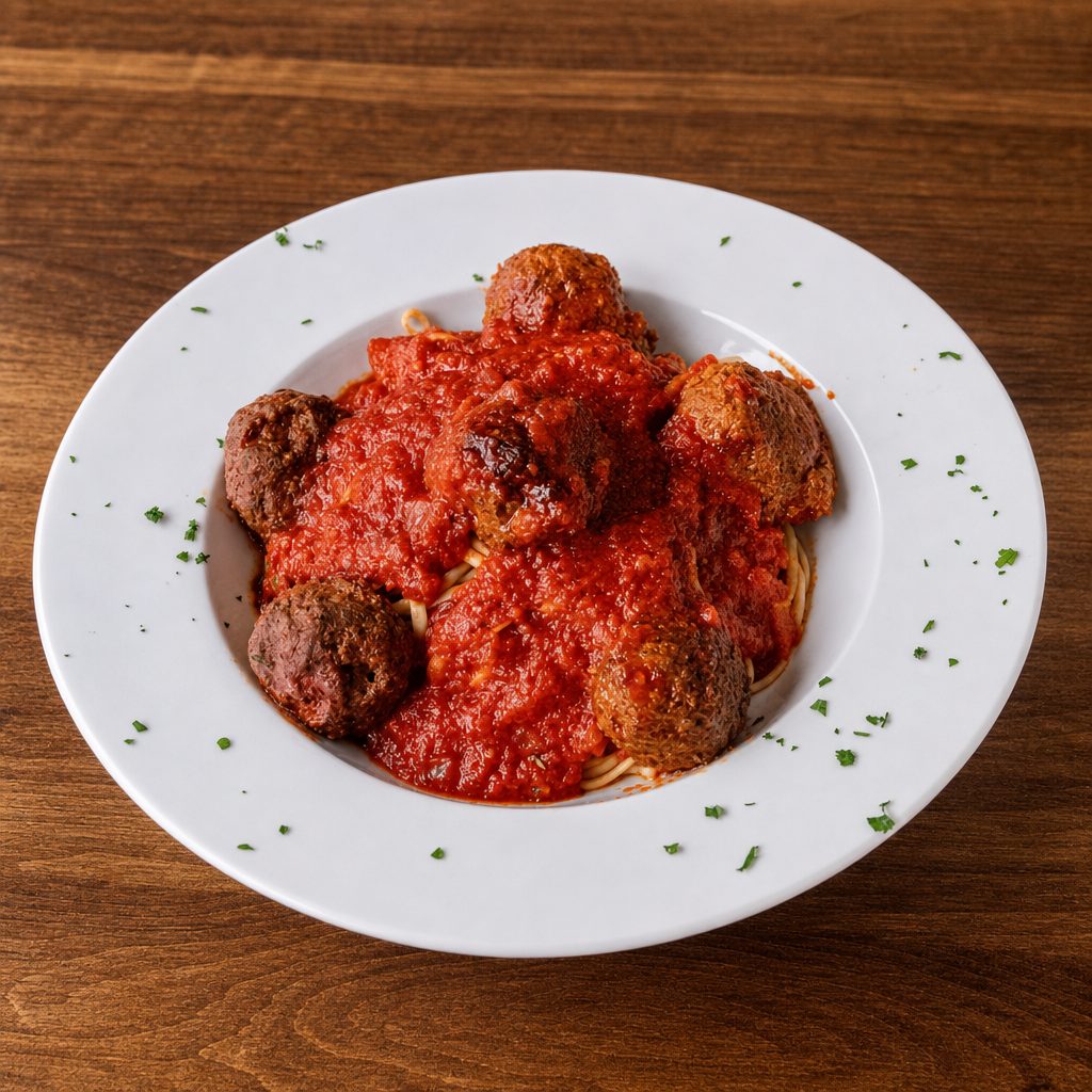 Spaghetti and Meatballs.