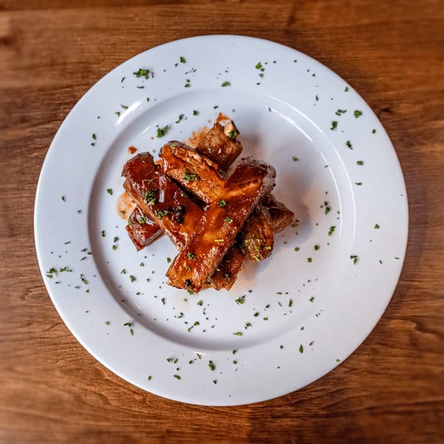 Crispy Fried Ribs.