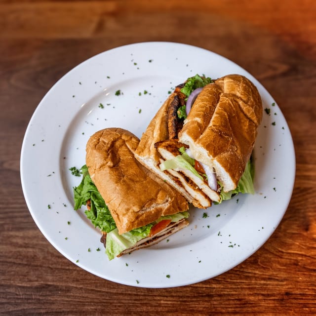 Blackened Chicken Sandwich.